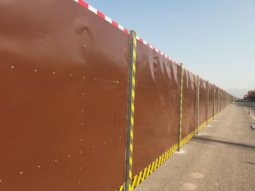 重庆铜梁导轨电车车辆组装基地及试验线建设工程围挡施工顺利完成，项目进入勘察阶段